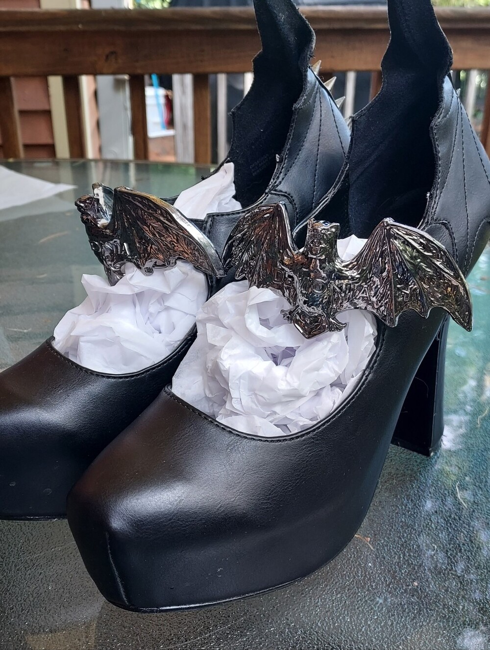 Bat Platform Shoes!